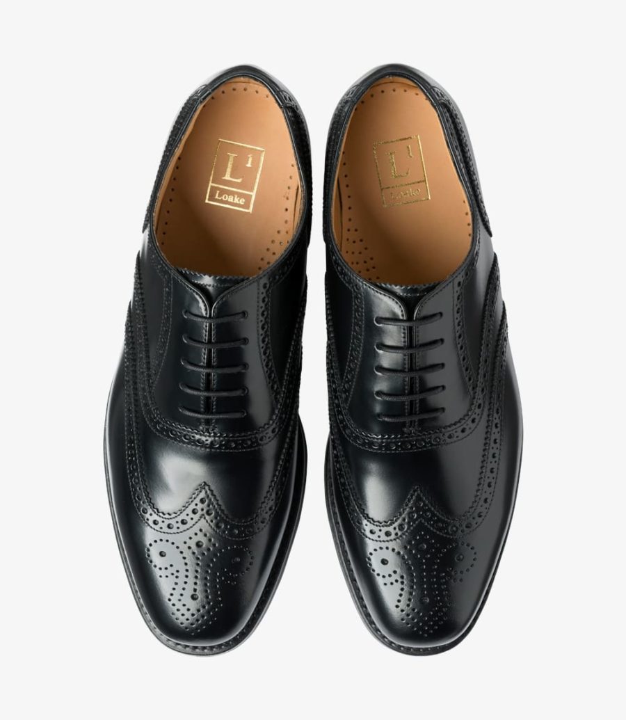 Loake 302 Men's Brogues Black | IE1305699