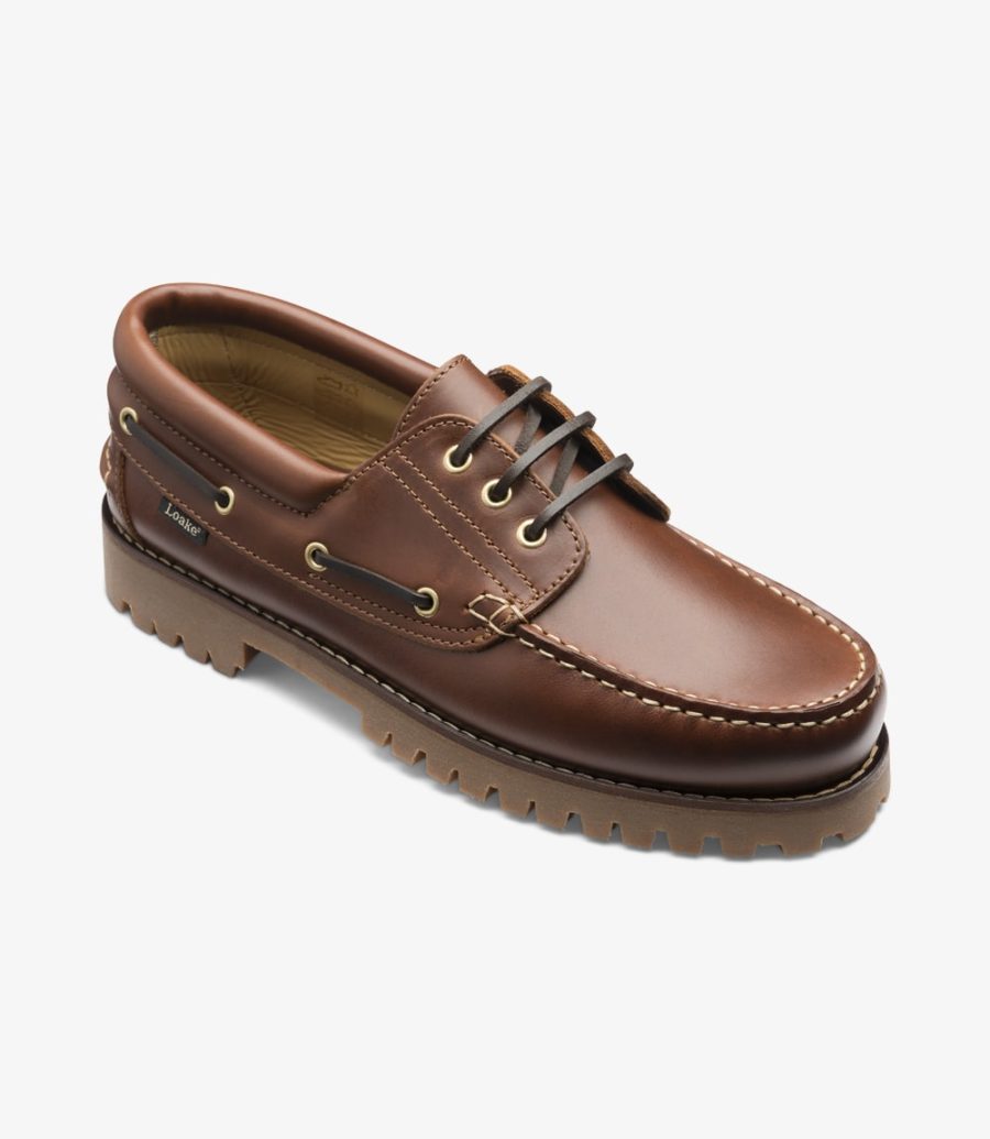 Loake 522 Men's Boat Shoes Brown | IE8779584