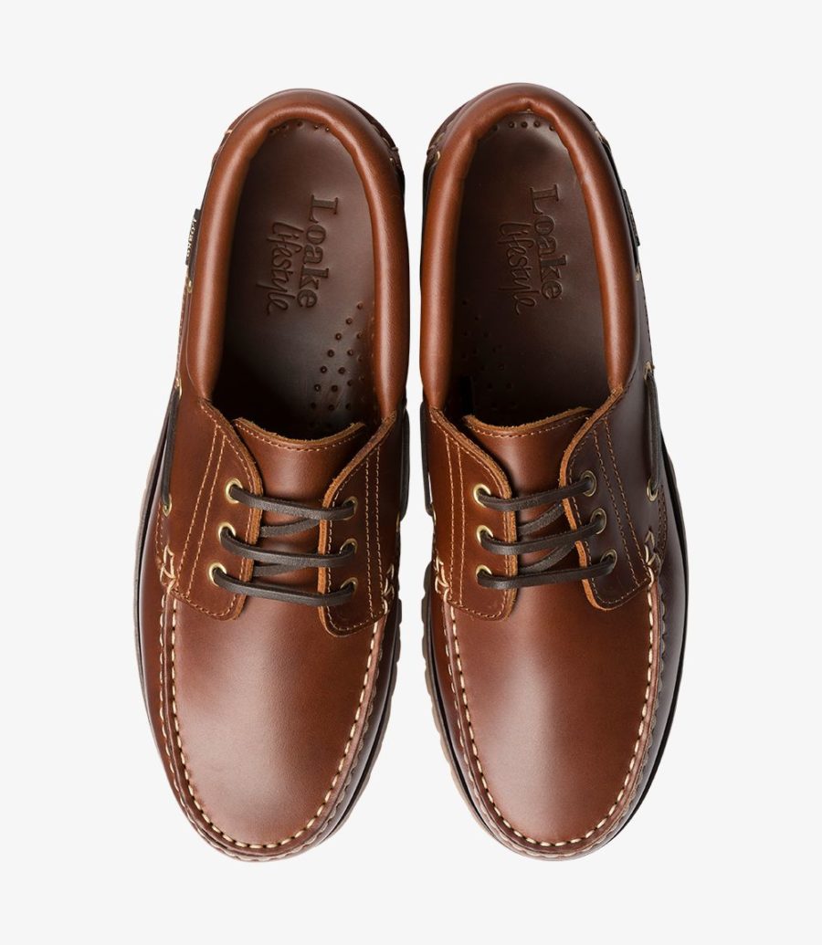 Loake 522 Men's Boat Shoes Brown | IE8779584