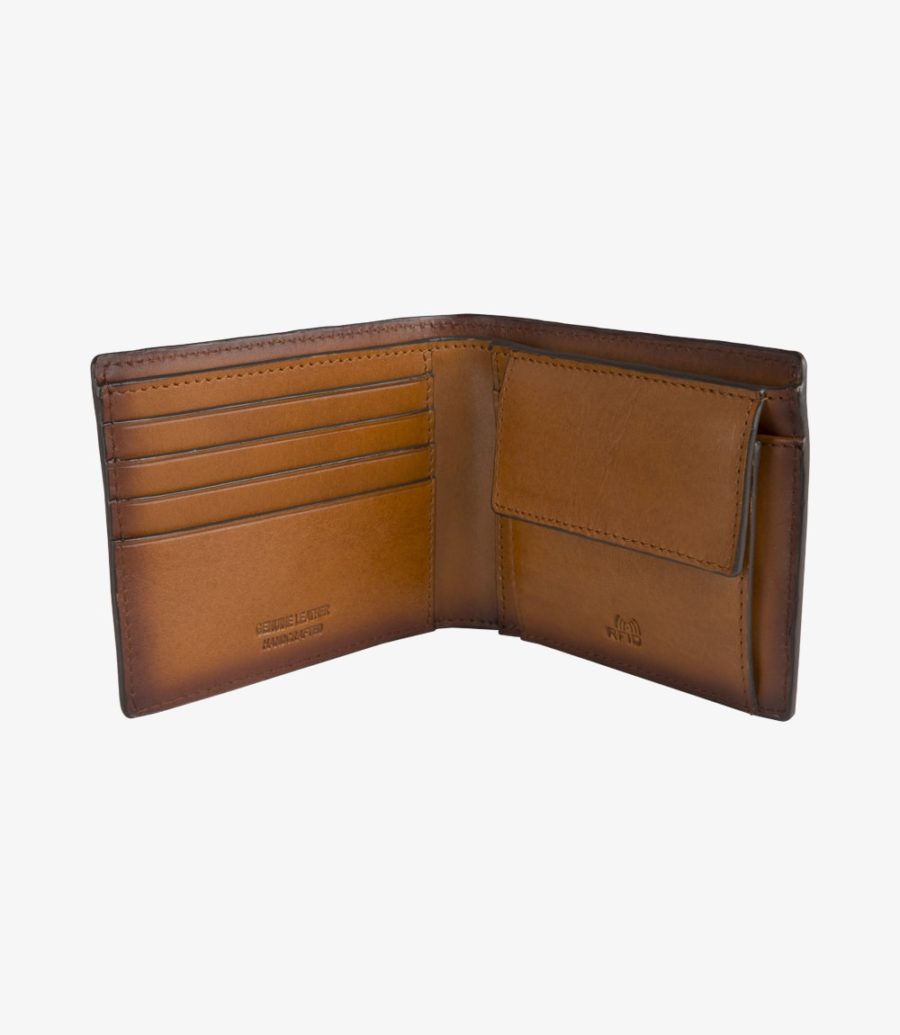 Loake Barclay Wallet Men's Wallets Brown | IE7364771