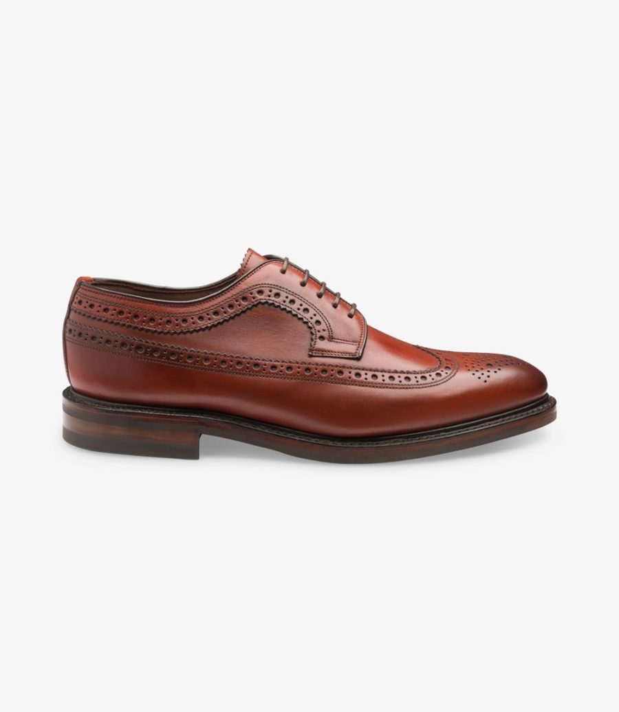 Loake Birkdale Men\'s Brogues Conker Brown | IE0995892