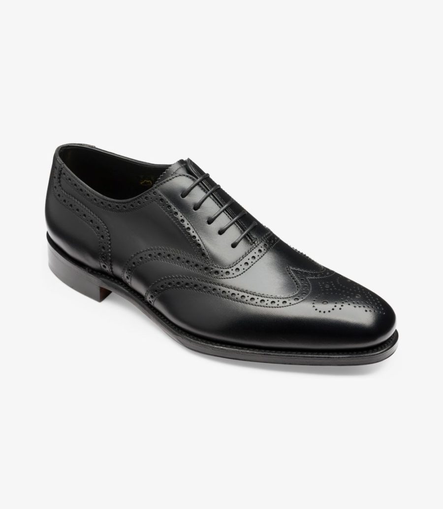 Loake Buckingham Men's Brogues Black | IE6065414