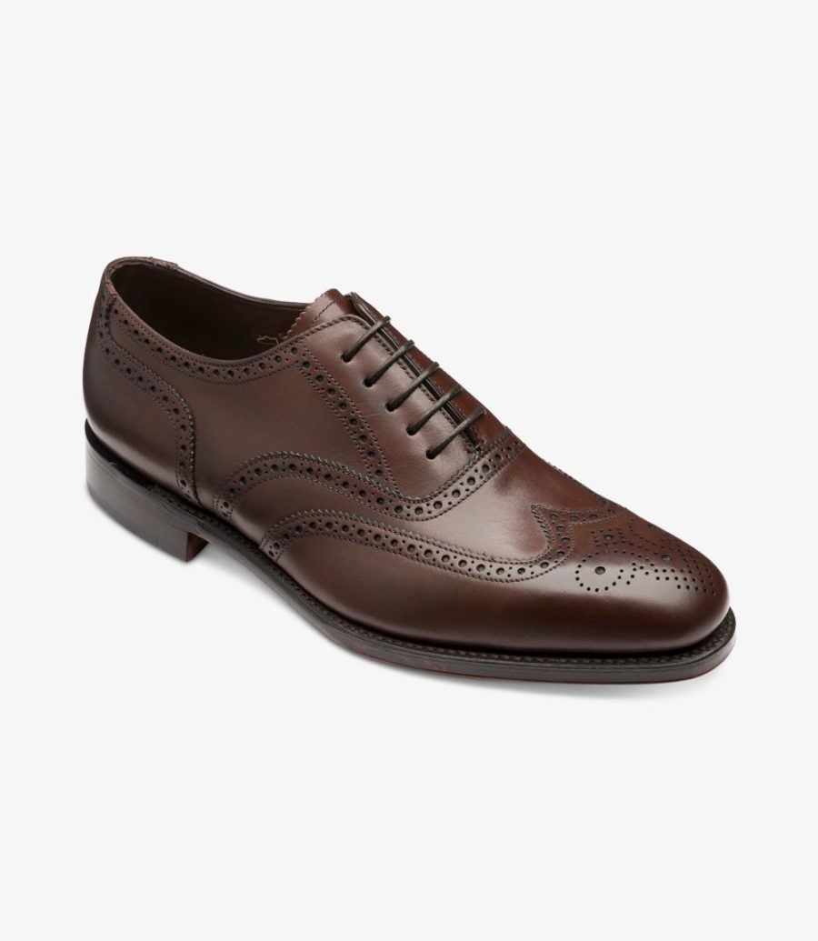 Loake Buckingham Men's Brogues Dark Brown | IE0806498