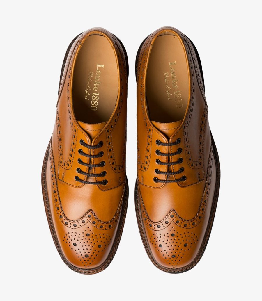 Loake Chester Men's Brogues Tan | IE3761482