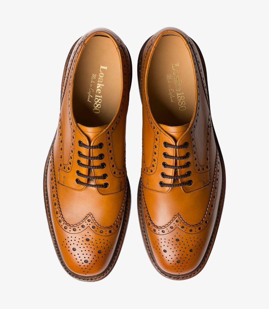 Loake Chester Men's Brogues Tan | IE4789142