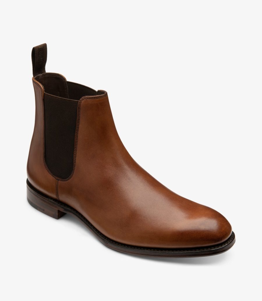 Loake Coppergate Boot Men's Chelsea Boots Chestnut Brown | IE2806383