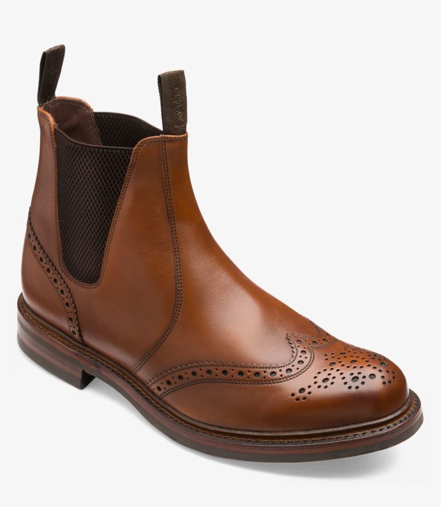 Loake Enfield Men's Chelsea Boots Brown | IE3125365