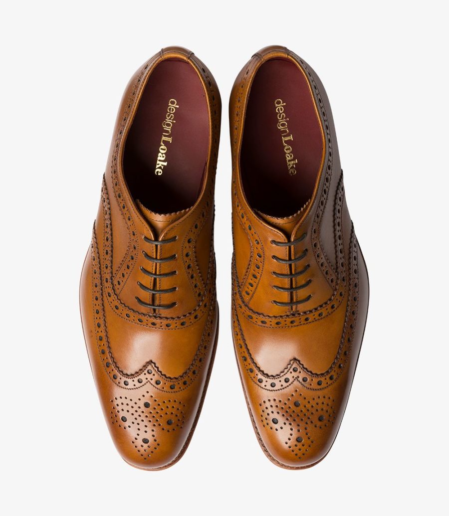 Loake Fearnley Men's Brogues Tan | IE5695080