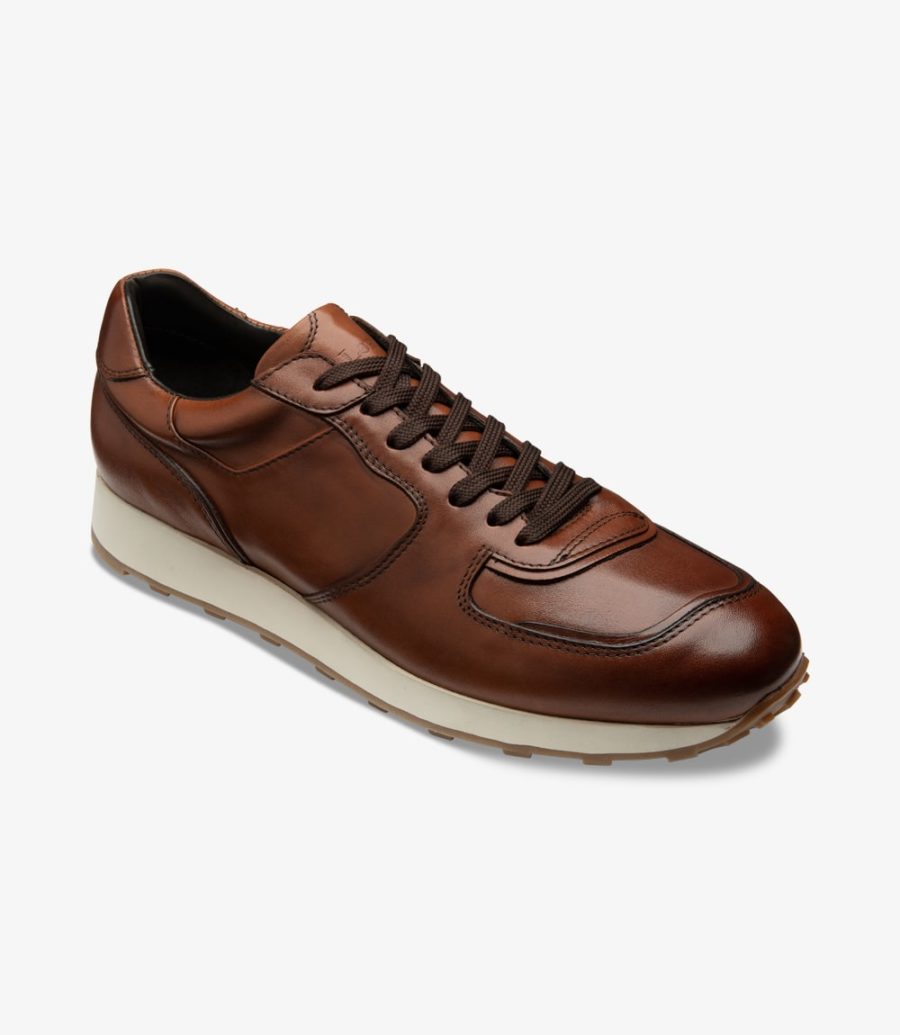 Loake Foster Cedar Trainer Men's Sneakers Cedar | IE3506728