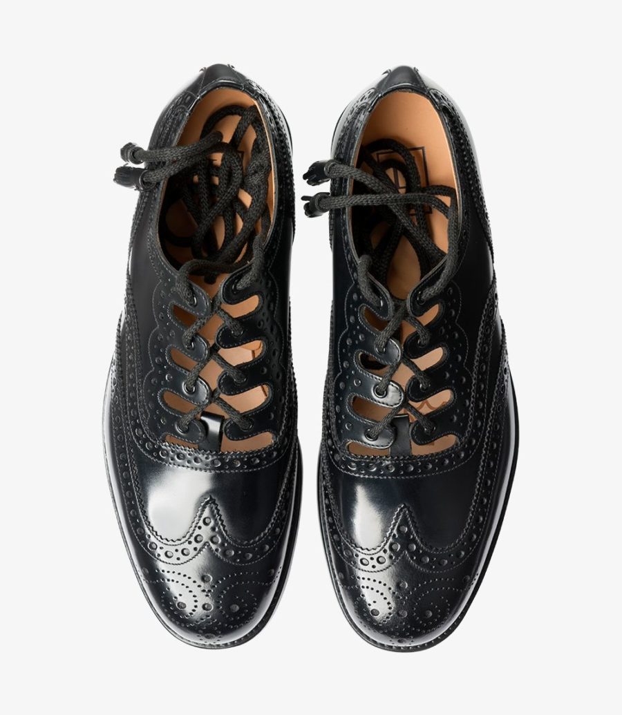 Loake Ghillie Men's Brogues Black | IE5932525