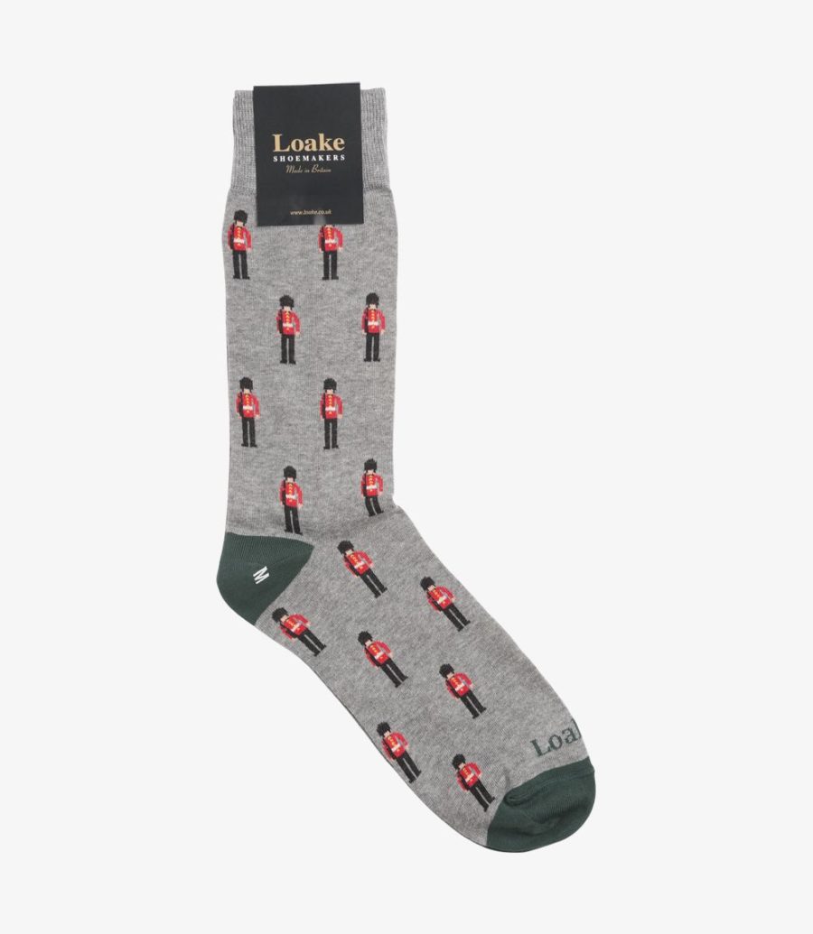 Loake Guard Socks Men\'s Socks Grey | IE0246990