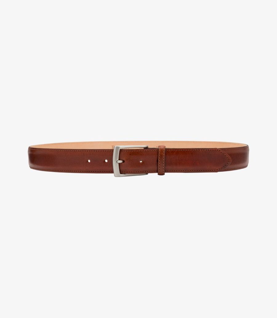 Loake Henry Belt Men's Belts Conker Brown | IE4918098