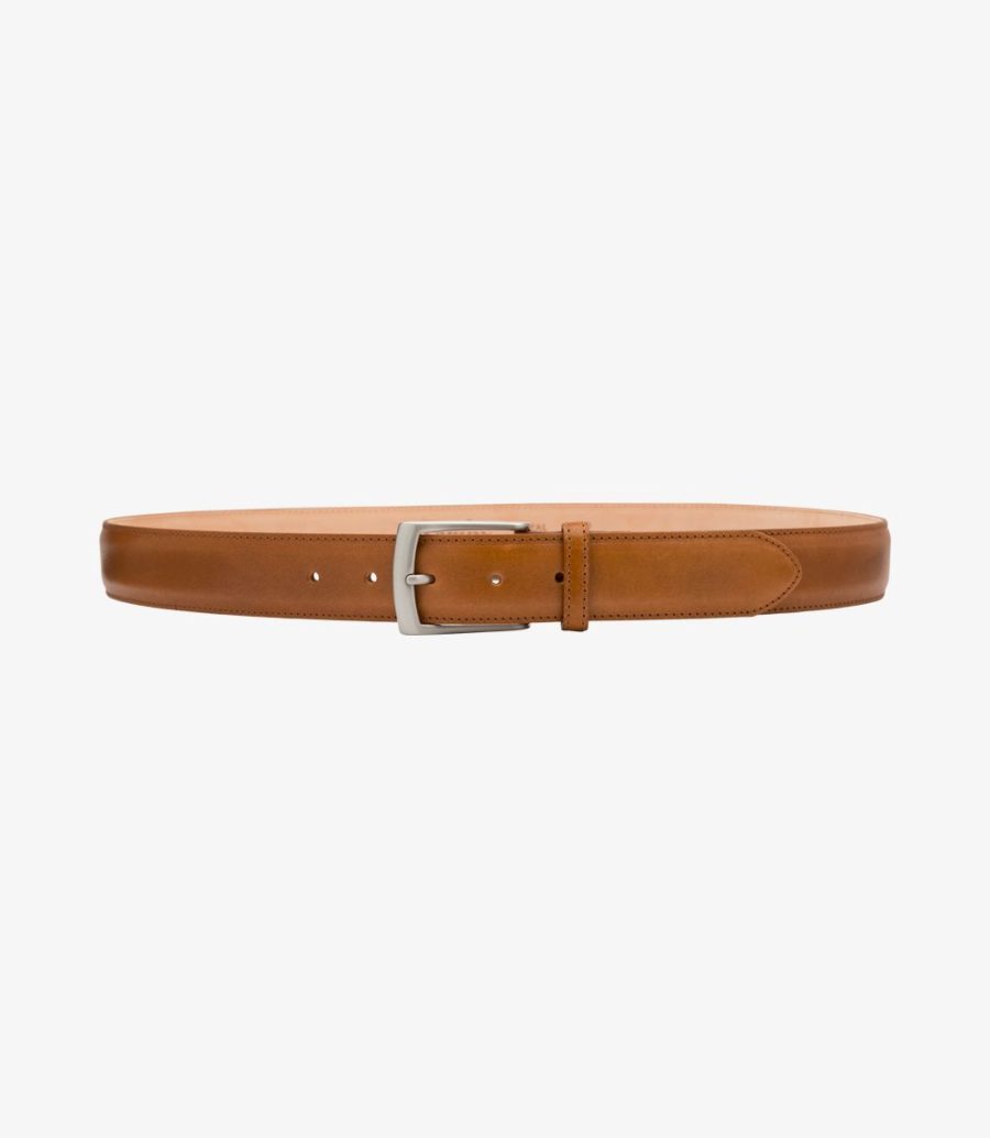 Loake Henry Belt Men's Belts Tan | IE5591543