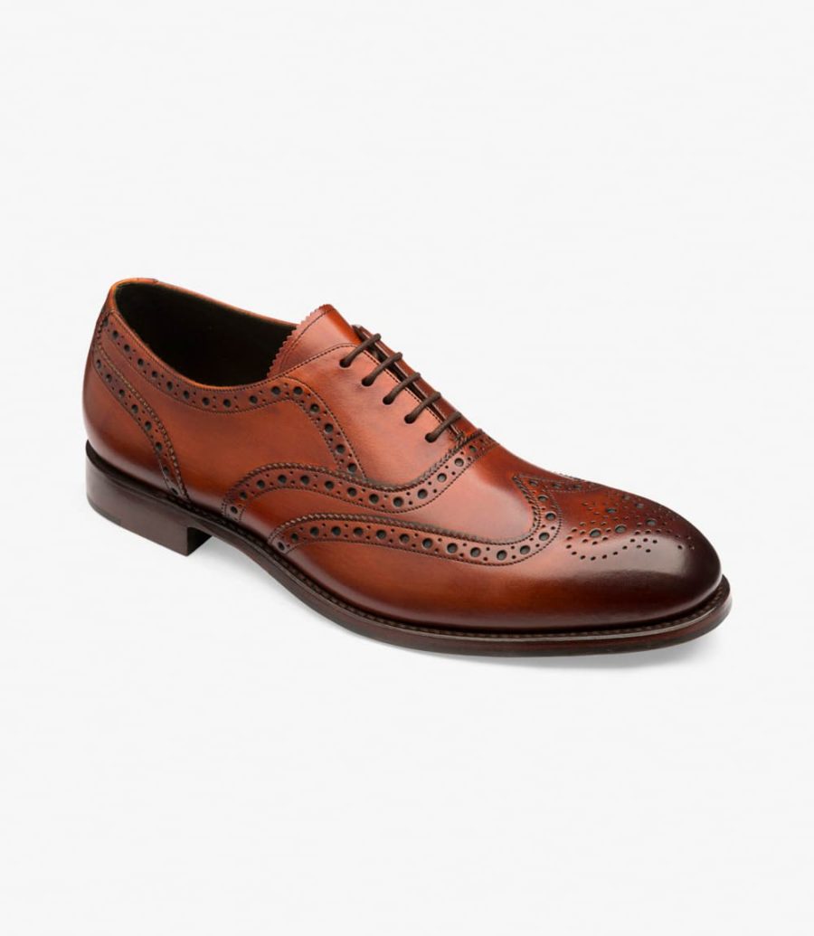 Loake Hepworth Men's Brogues Chestnut Brown | IE4179815