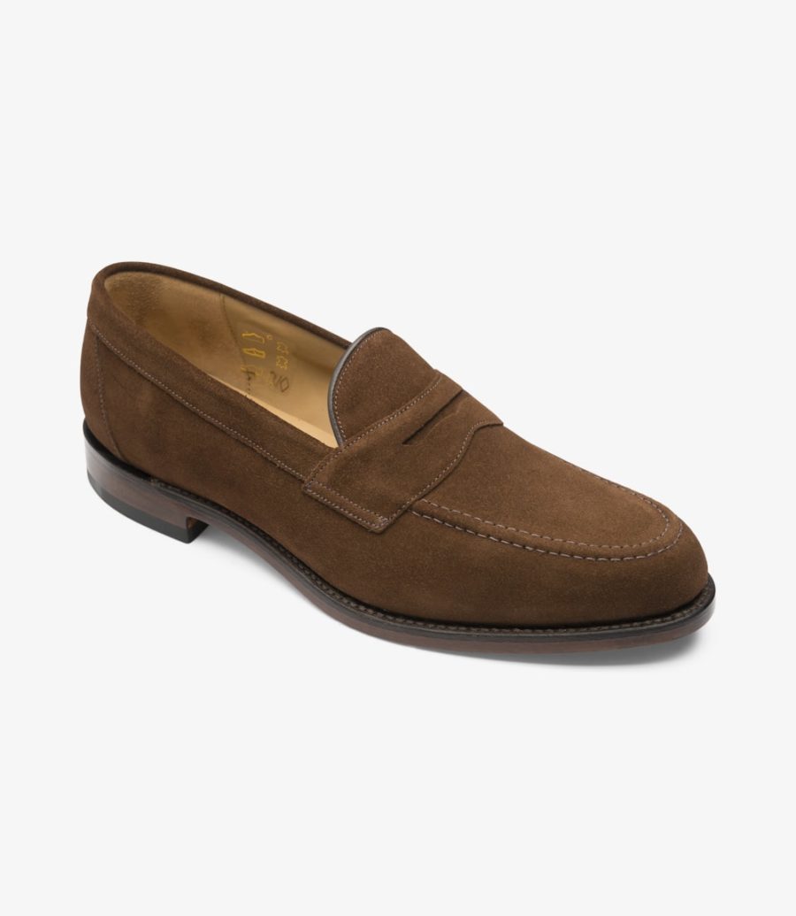 Loake Imperial Men's Loafers Brown Suede | IE3012233