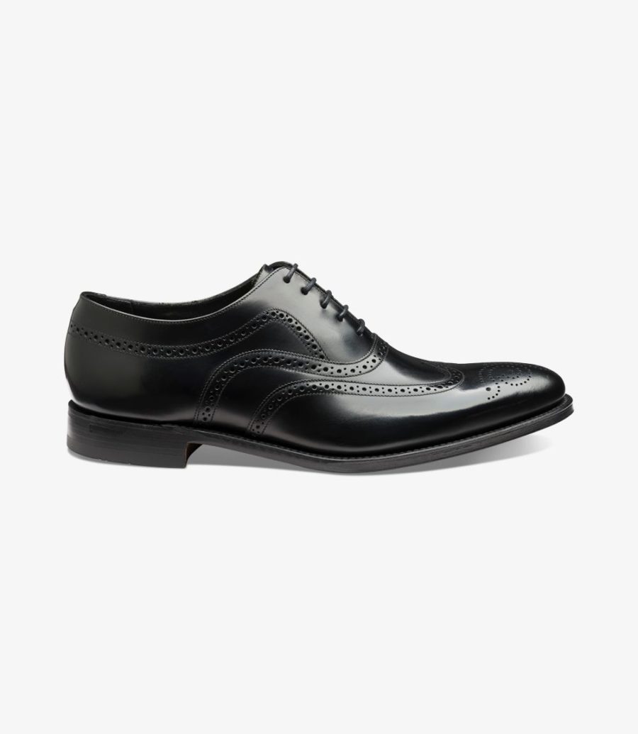 Loake Jones Men\'s Brogues Black | IE4271686