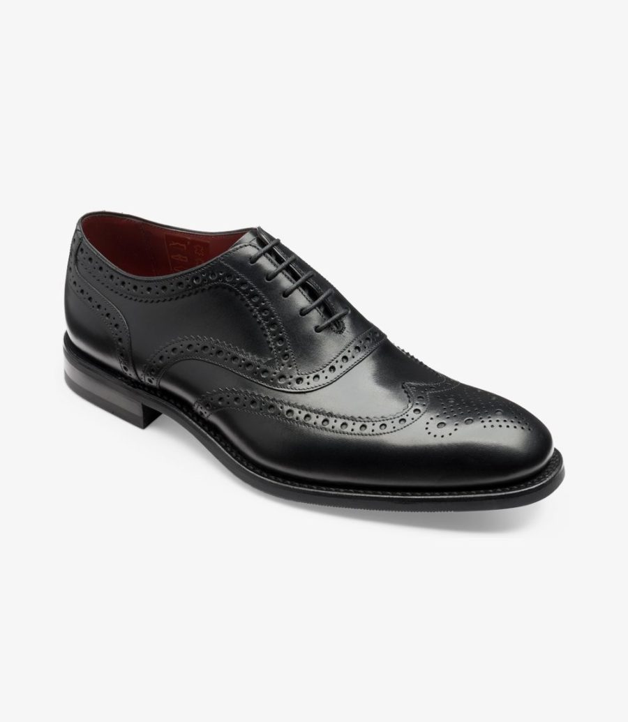 Loake Kerridge Men's Brogues Black | IE1402339