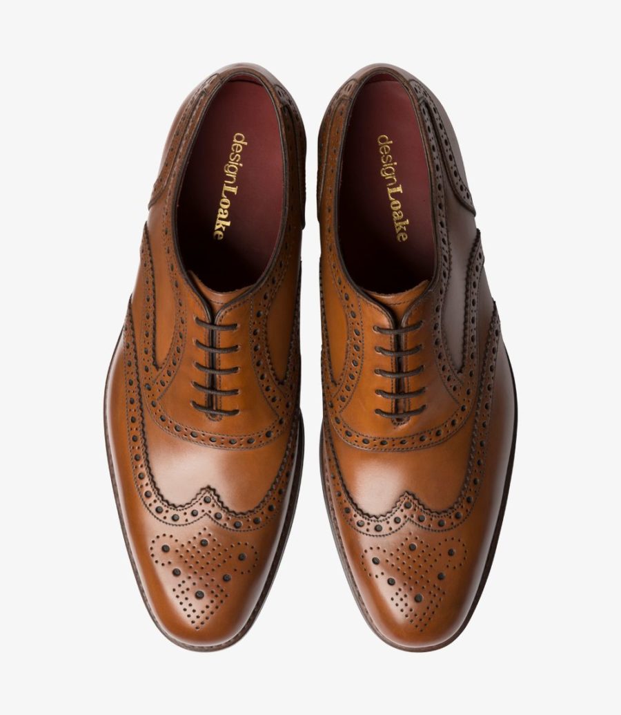 Loake Kerridge Men's Brogues Cedar | IE7584587