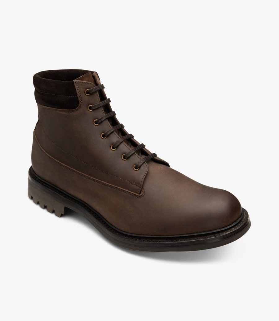 Loake Kirkby Boot Men's Hiking Boots Brown Oiled Nubuck | IE3668944