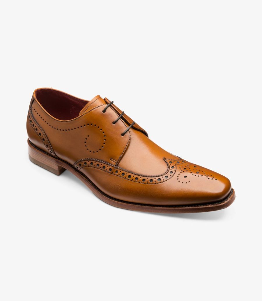 Loake Kruger Men's Brogues Tan | IE5638625