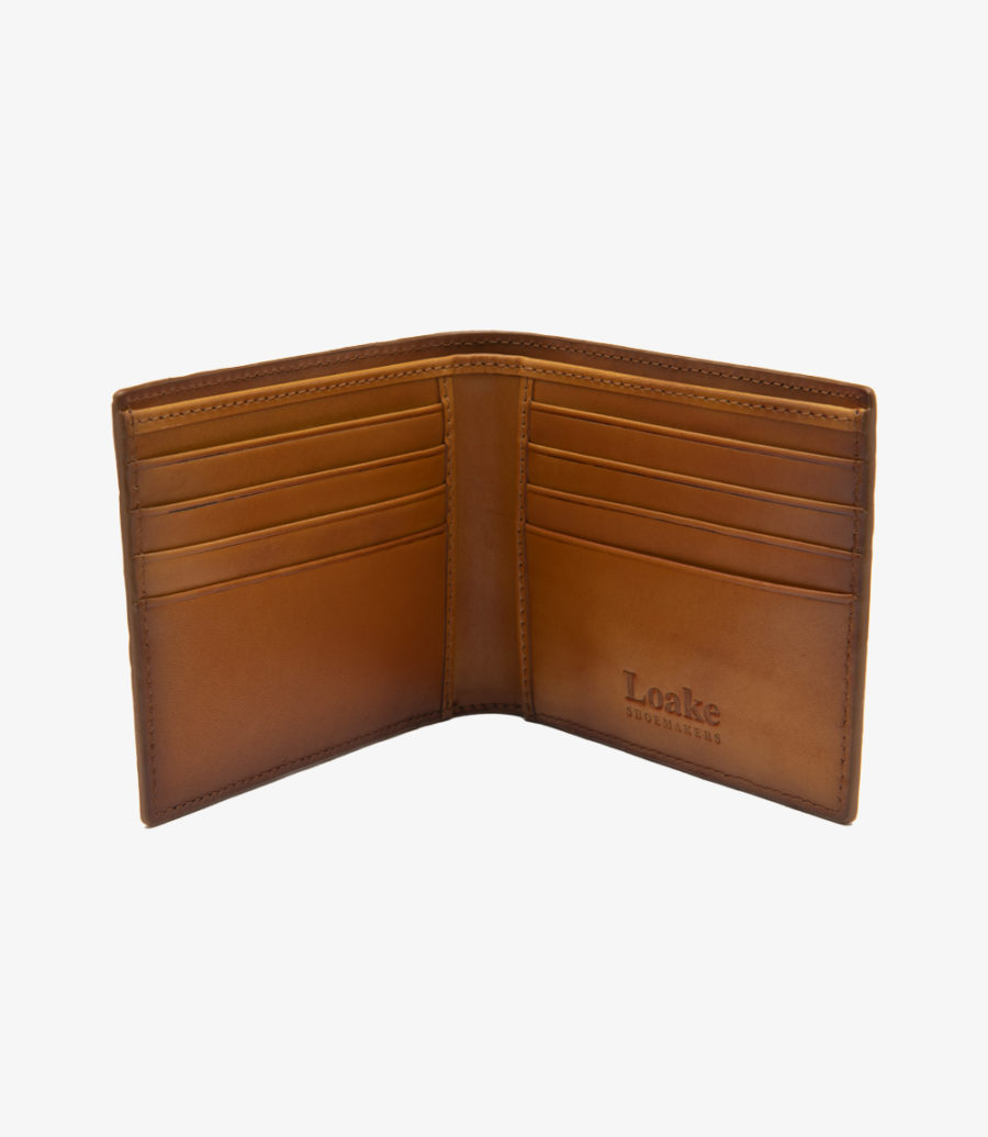 Loake Lombard Leather Wallet Men's Wallets Tan | IE5571219