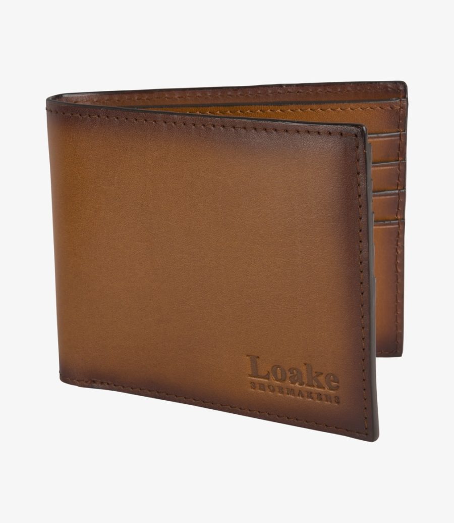 Loake Midland Wallet Men\'s Wallets Brown | IE7288809