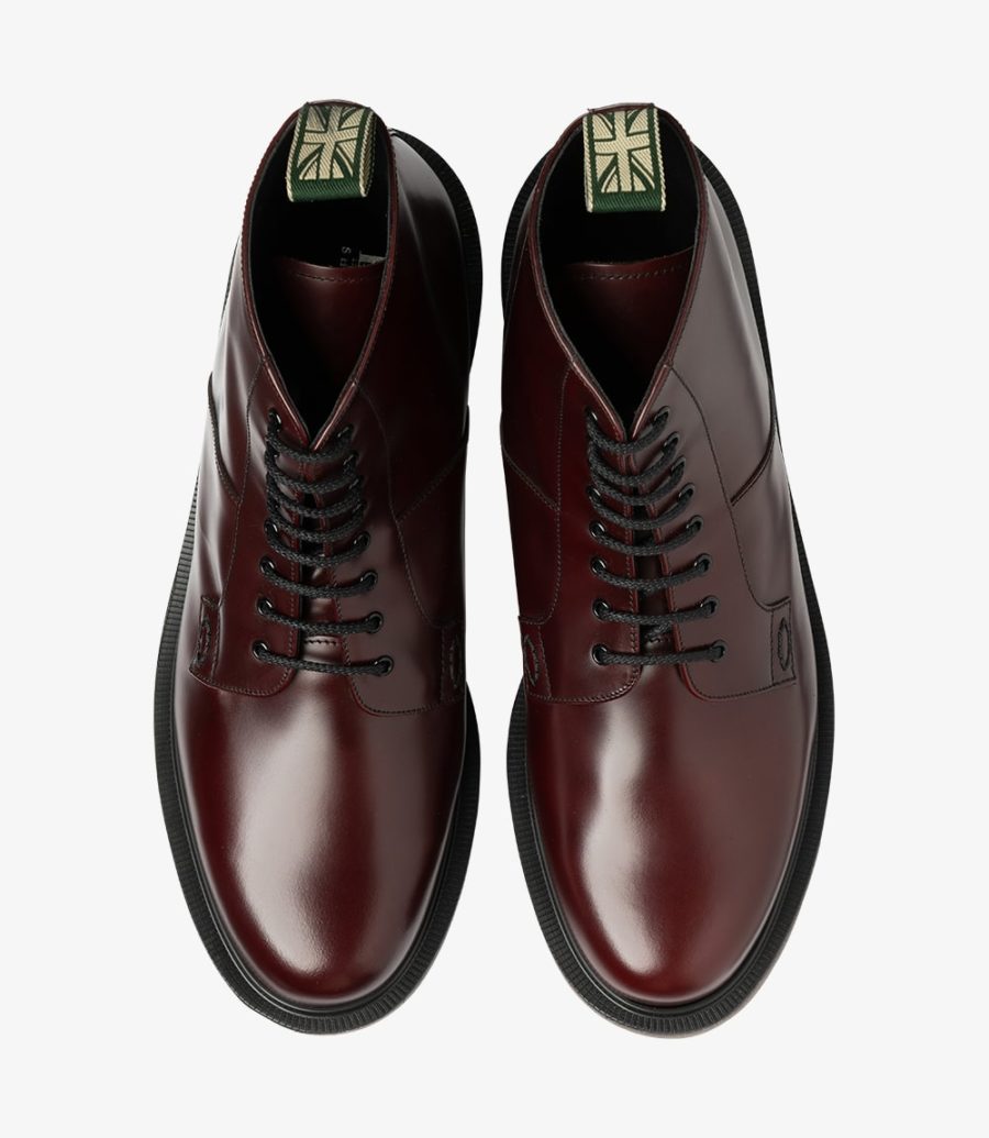 Loake Niro Burgundy Boot Men's Derby Boots Burgundy | IE9522953