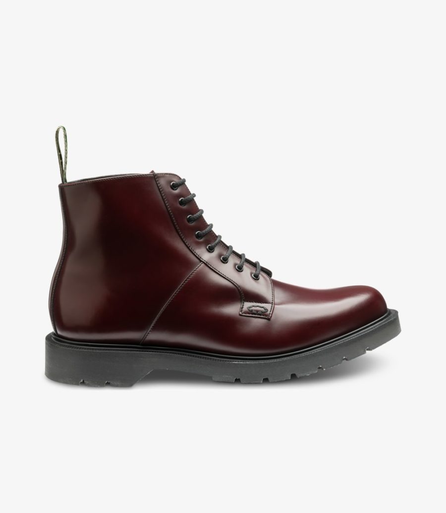 Loake Niro Burgundy Boot Men\'s Derby Boots Burgundy | IE9522953