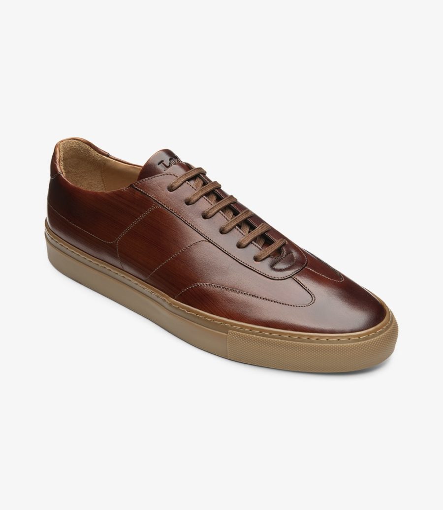 Loake Owens Chestnut Brown Sneaker Men's Sneakers Chestnut Brown | IE3149583