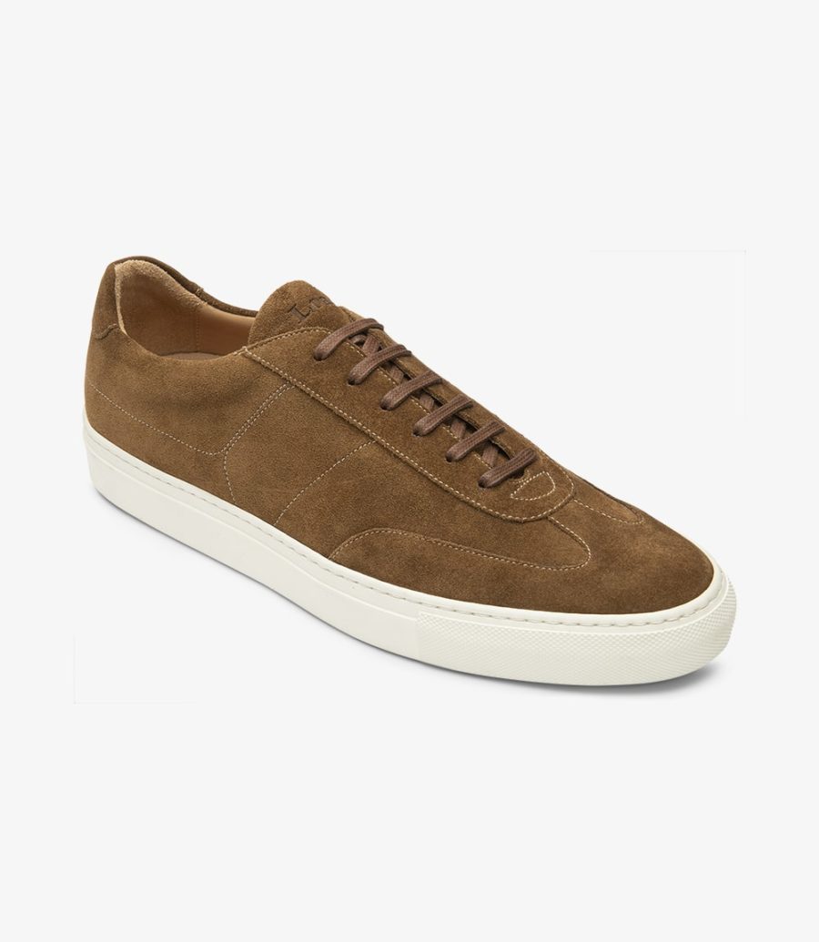 Loake Owens Tan Suede Sneaker Men's Sneakers Tan Suede | IE3809132