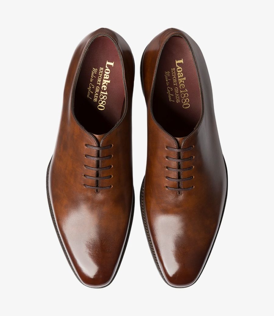 Loake Parliament Men's Brogues Antique Brown | IE5291602