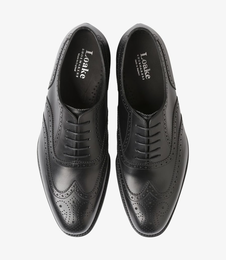 Loake Pembroke Men's Brogues Black | IE8176330