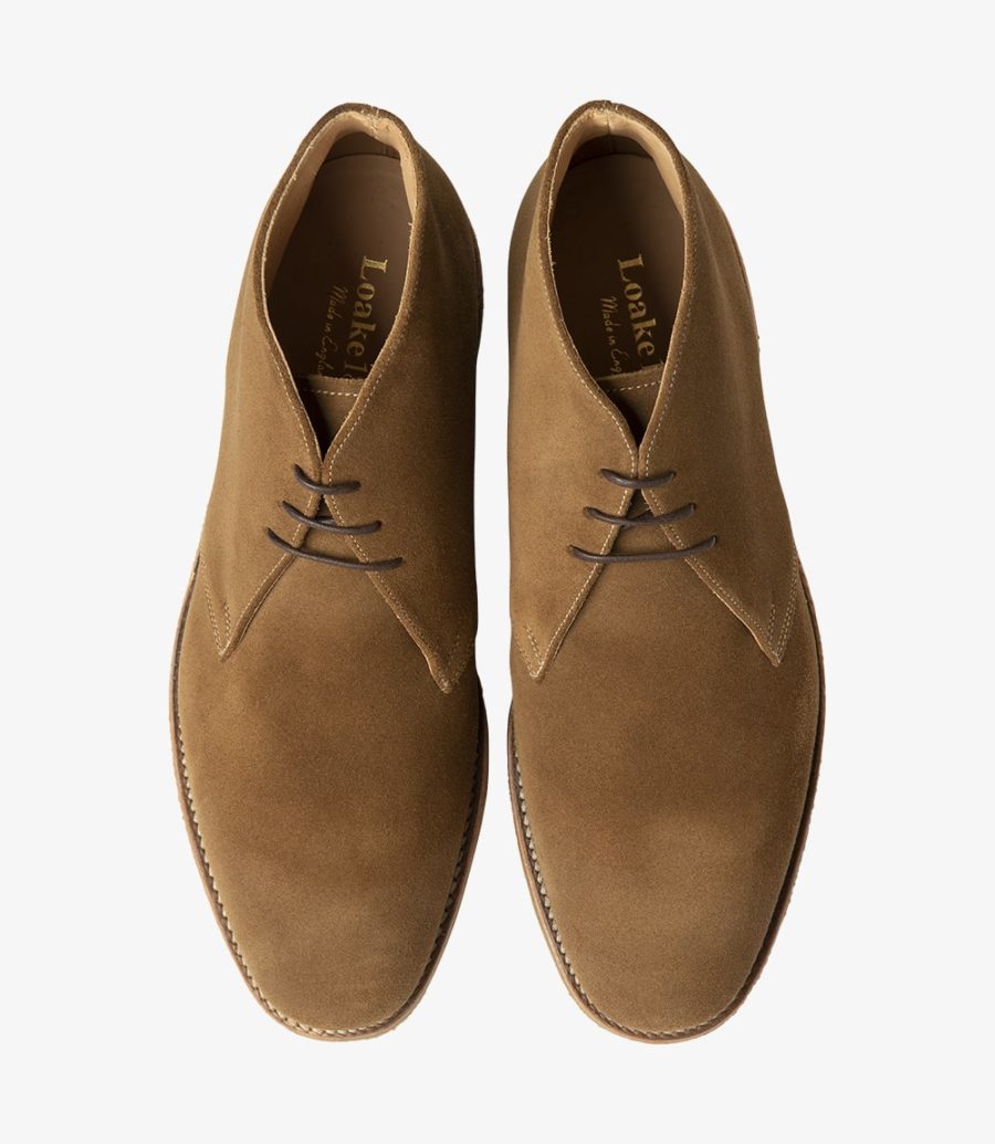 Loake Rivington Tan Suede Boot Men's Desert Boots Tan Suede | IE0170508