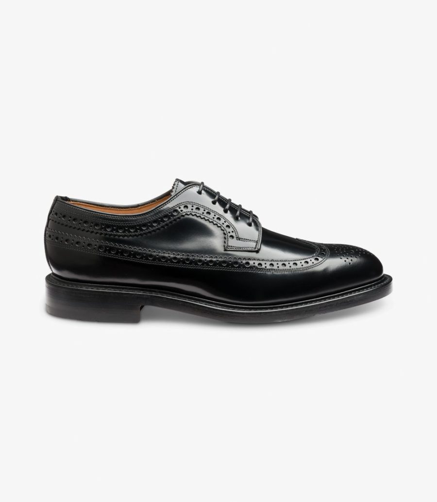 Loake Royal Men\'s Brogues Black | IE5320055