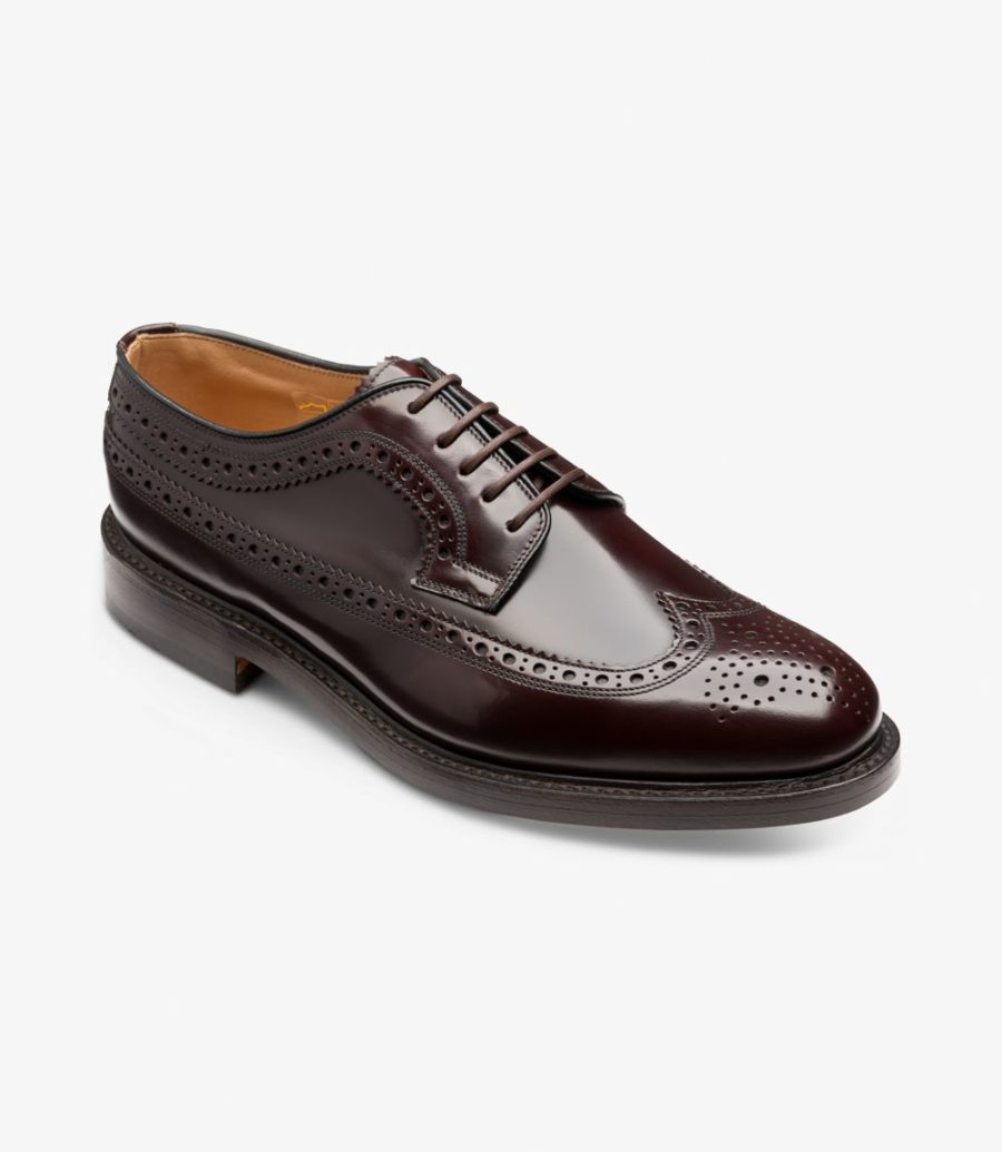 Loake Royal Men's Brogues Burgundy | IE8204440