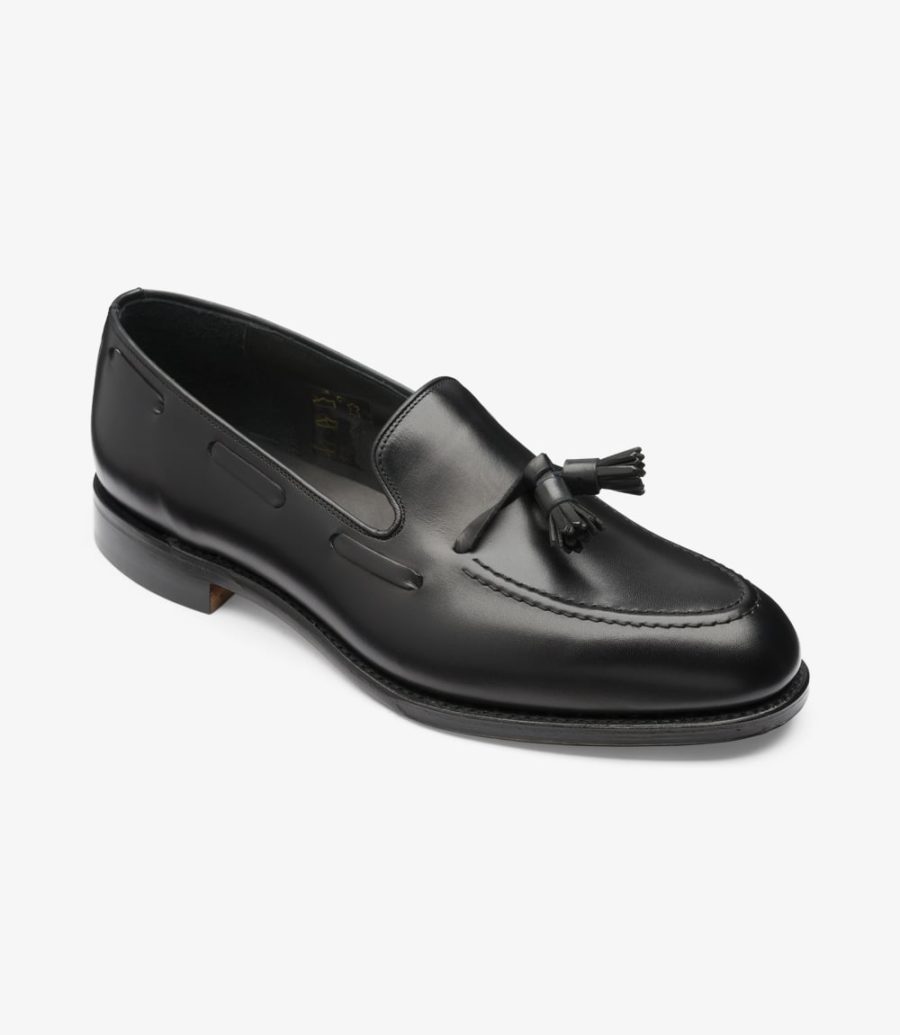 Loake Russell Men's Loafers Black | IE8883296