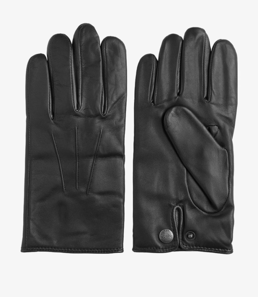 Loake Shackleton Gloves Men\'s Gloves Black | IE6479225