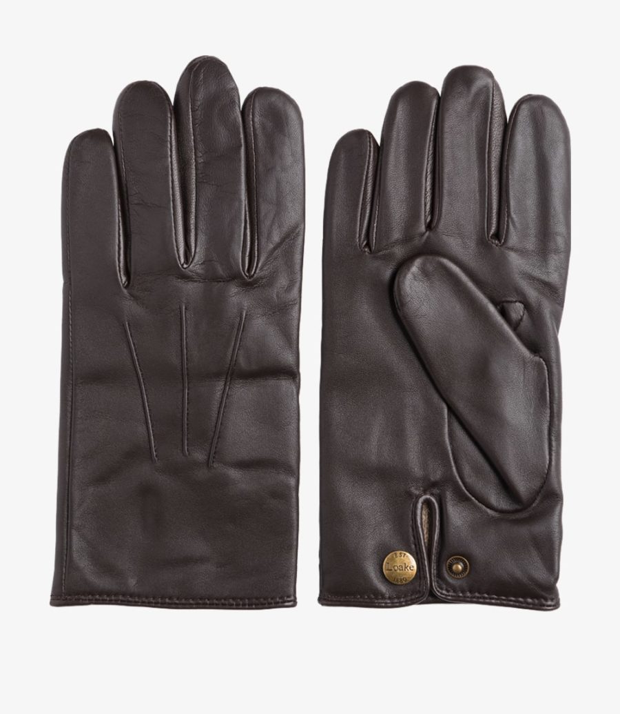 Loake Shackleton Gloves Men\'s Gloves Brown | IE9496459