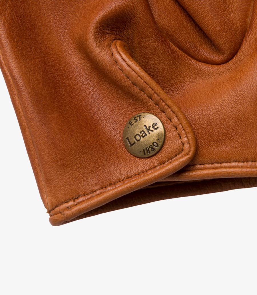 Loake Shackleton Gloves Men's Gloves Tan | IE7070181