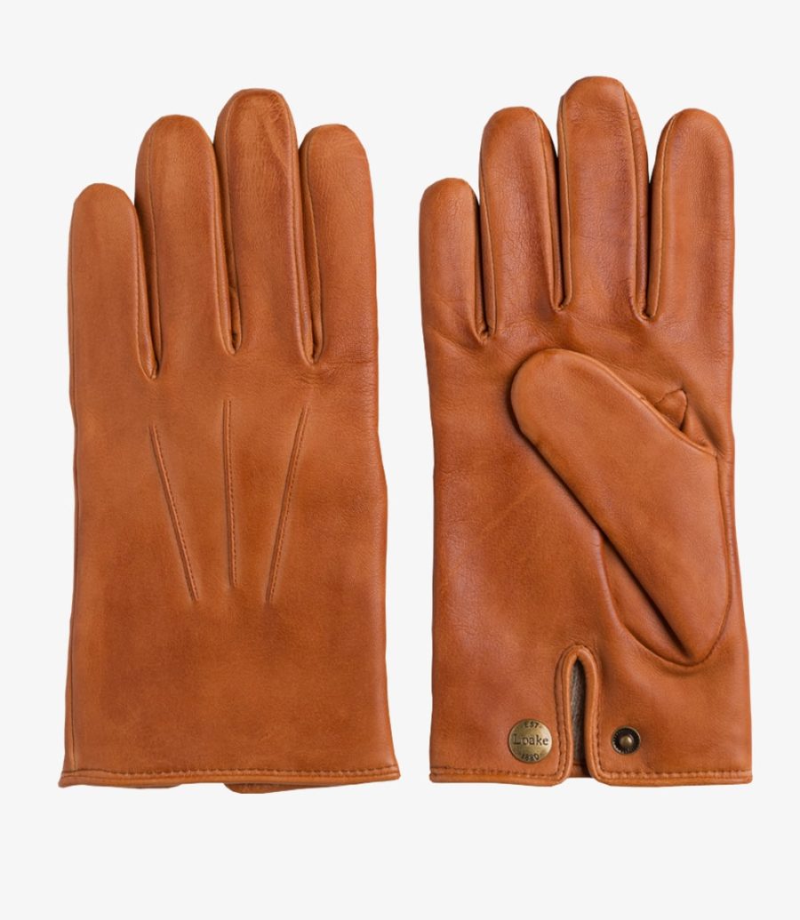 Loake Shackleton Gloves Men\'s Gloves Tan | IE7070181