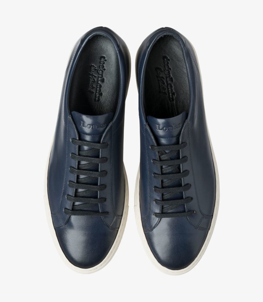 Loake Sprint Men's Sneakers Navy | IE4255267