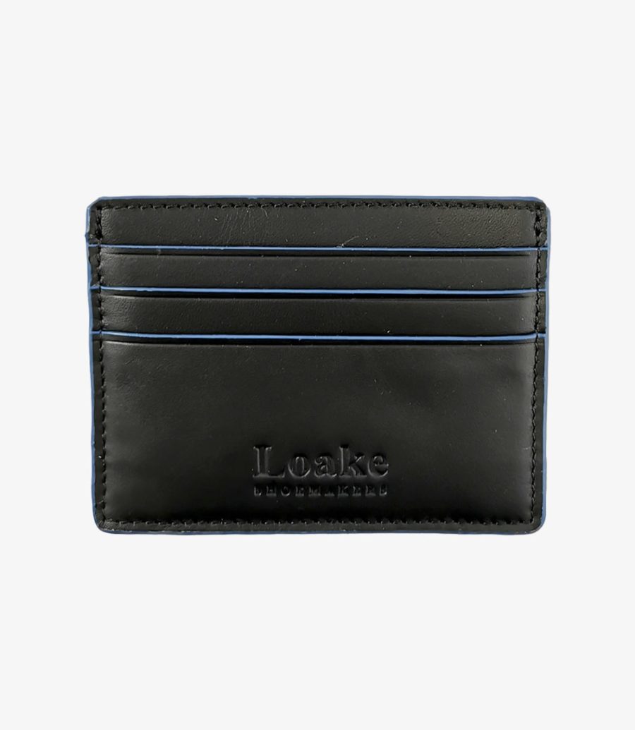 Loake Sterling Card Holder Men\'s Cardholders Black | IE1788872