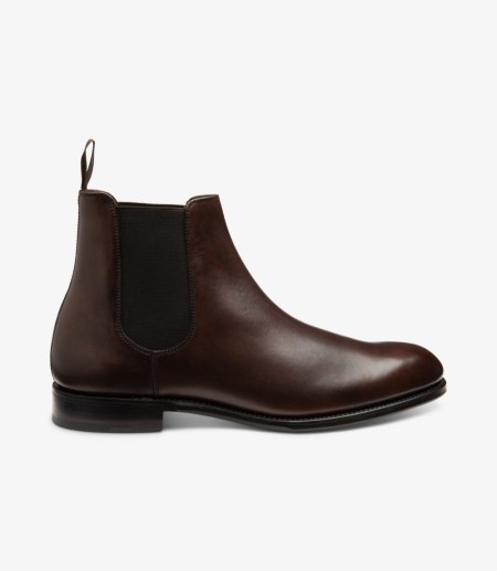 Loake Coppergate Boot Men's Chelsea Boots Scorched Walnut | IE0966078