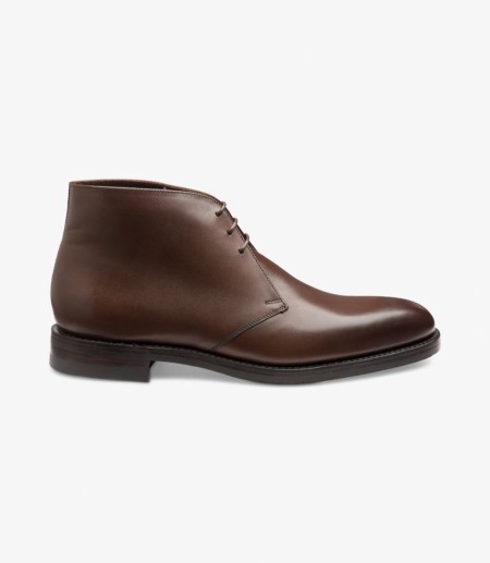 Loake Pimlico Men's Chukka Boots Dark Brown | IE8323386