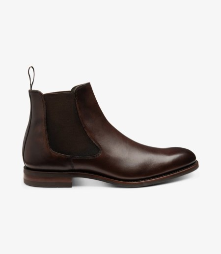 Loake Wareing Boot Men's Chelsea Boots Dark Brown | IE4885418